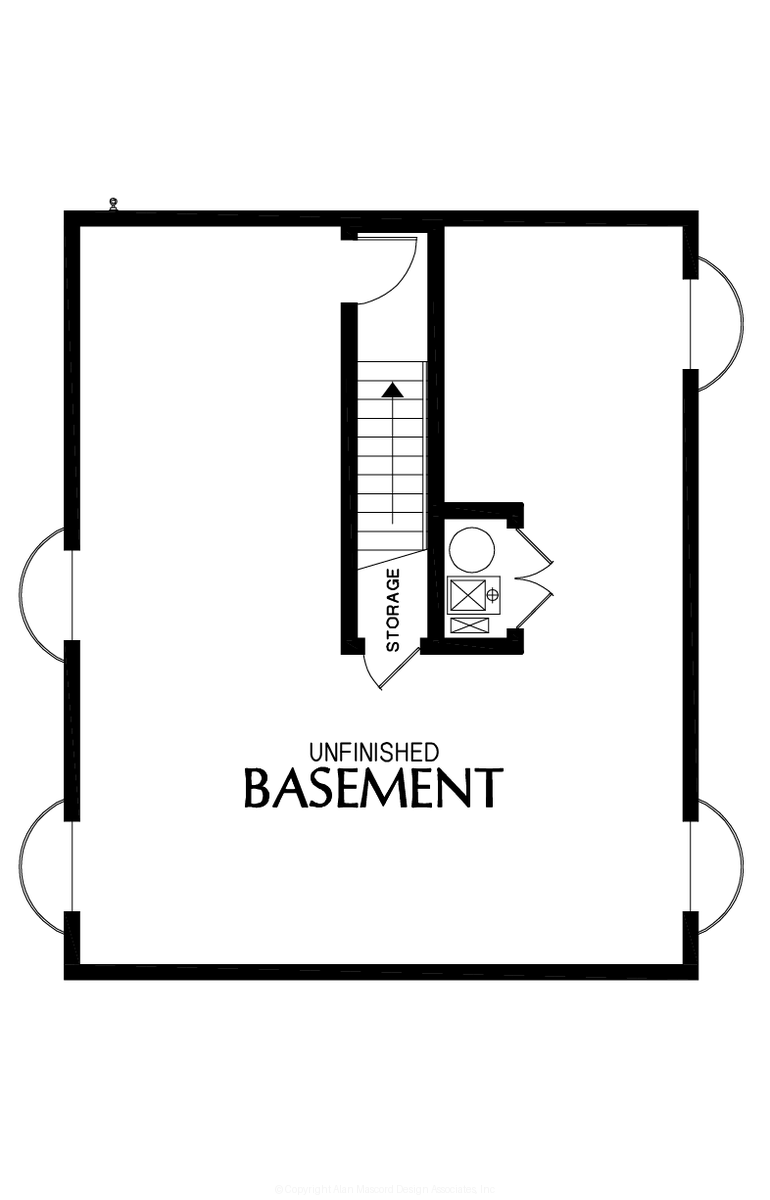 Lower Floor Plan image for Mascord --Lower Floor Plan