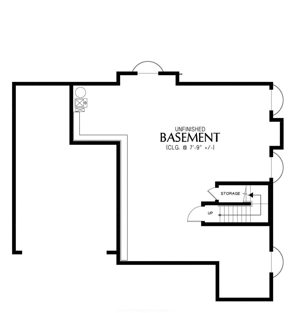 Lower Floor Plan image for Mascord --Lower Floor Plan