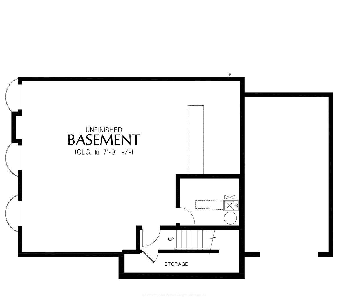 Lower Floor Plan image for Mascord --Lower Floor Plan